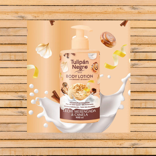 Lotion Crème pour le corps lait Meringué et Canelle