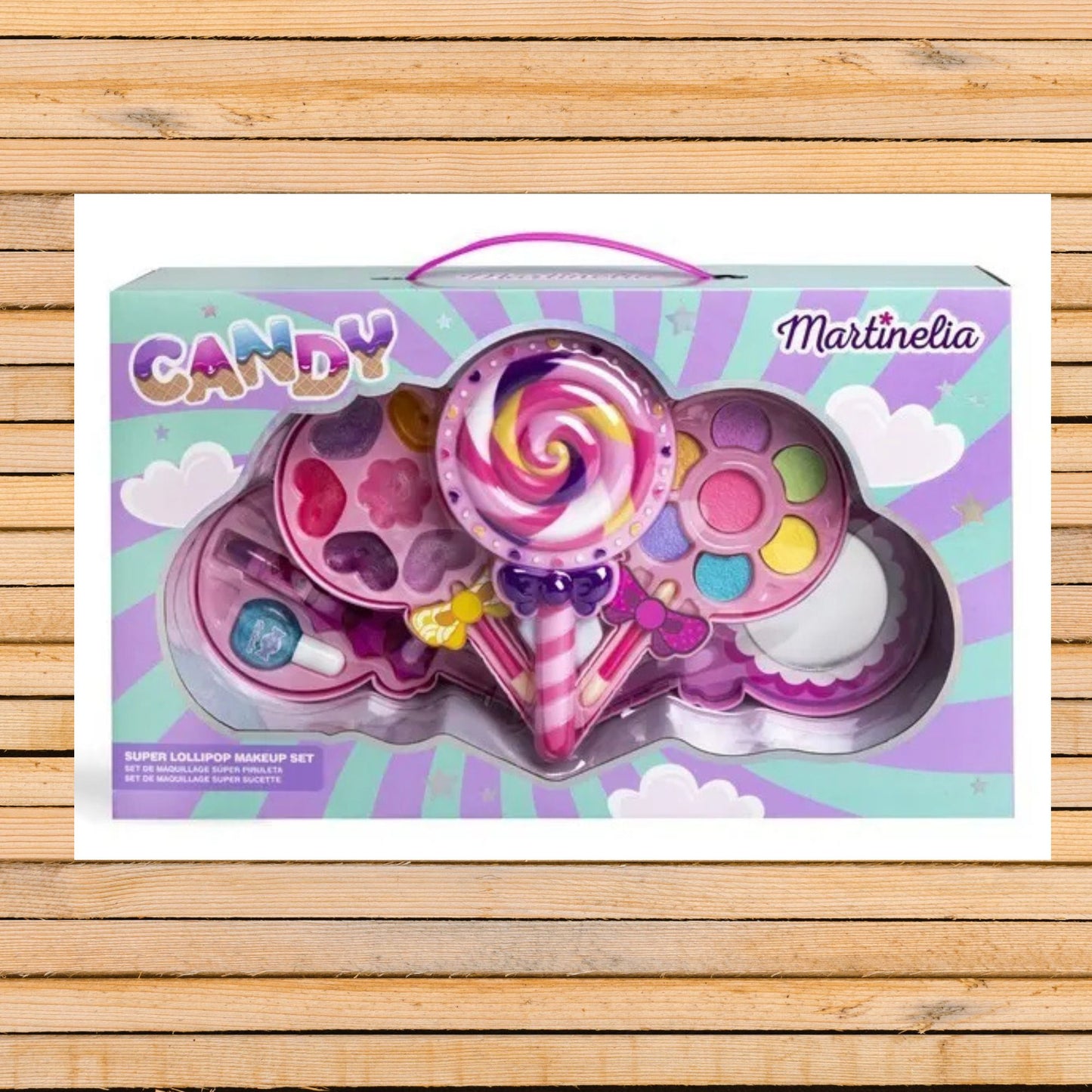SET DE MAQUILLAGE SUCETTE XXL CANDY MARTINELIA